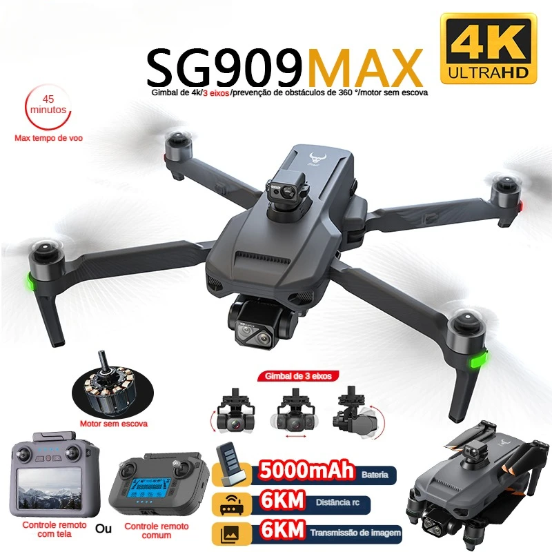 Drone Multispectral - ZLL SG909 SG909MAX Professional Drone With